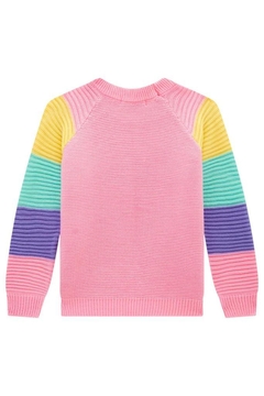 Blusa Infantil Inverno Tricot Arco - íris - KUKIE 63833 na internet