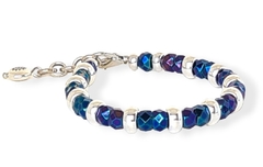 Pulsera de la amistad azul. Ojo turco