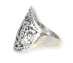 Anillo plateado amistad - comprar online