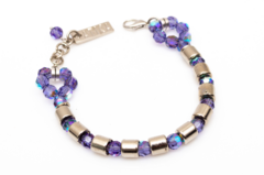 Pulsera Carrie Lila Boreal