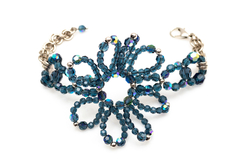 Pulsera Margarita Azul