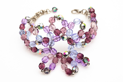 Pulsera Margarita Purpura