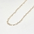 Colar Choker Corrente de Corações Semijoia Ouro 18K