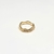 Anel de Onda Lisa Semijoia Ouro 18K - comprar online