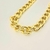 Choker de elos grumet grosso Semijoias Ouro 18k