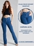 Calça Jeans Feminina Sawary Bootcut Cintura Alta Premium - comprar online