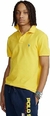 Camisa Polo Ralph Lauren Slim Fit Logo Bordado - Amarelo - comprar online