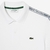 Camisa Polo Masculina Lacoste Com Fita de Assinatura na Lateral - Branco - comprar online