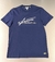 Camiseta Lacoste Assinatura Crocodilo Azul Marinho