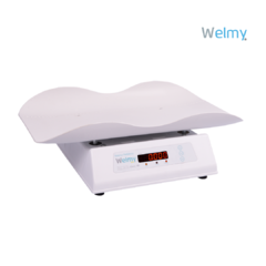 Balança Eletrônica Pediátrica Welmy 15 ou 30 kg (Concha Plástica)