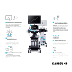 Imagem do Equipamento de Ultrassom Samsung V8