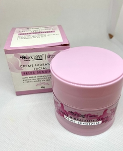 MAX LOVE CREME HIDRATANTE FACIAL PELES SENSIVEIS