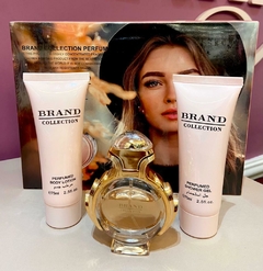 BRAND COLLECTION- KIT 087 OLYMPEA BODY LOTION + SHOWER GEL + PERFUME na internet