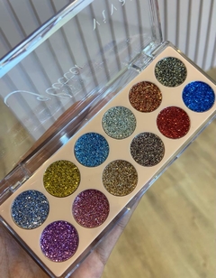 VIVAI PALETA SOMBRA GLITTER 12 CORES - loja online