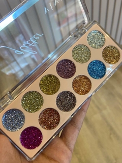 VIVAI PALETA SOMBRA GLITTER 12 CORES - comprar online