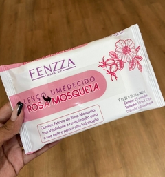 FENZZA - LENCO UMEDECIDO ROSA MOSQUETA