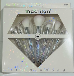 KIT PINCEL MACRILAN DIAMOND 7 PINCEIS - comprar online