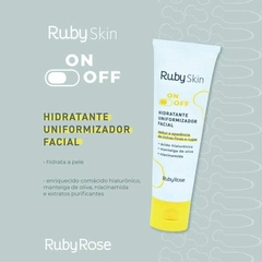 RUBY SKIN - ON OFF HIDRATANTE UNIFORMIZADOR na internet