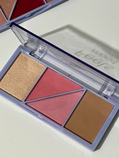 RUBY ROSE PALETA DE BLUSH E ILUMINADOR FEELS MOOD HB7529/1 - comprar online