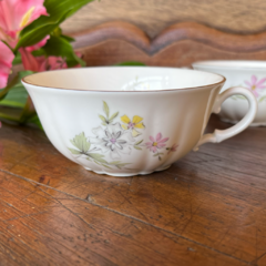 SET X 2 TAZAS DE TÉ DE PORCELANA VERBANO SIN PLATO. - comprar online