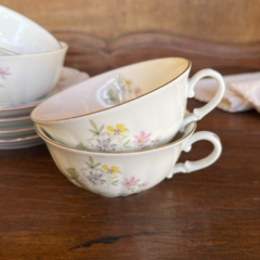 SET DE 4 DÚOS DE TÉ DE PORCELANA VERBANO en internet