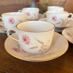 6 DÚOS DE TÉ DE PORCELANA VERBANO - comprar online