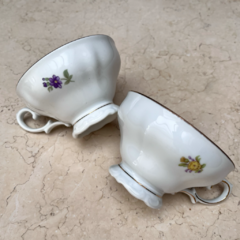 SET DE TAZAS DE PORCELANA BAVARIA