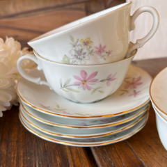 4 DÚOS DE CAFÉ DE PORCELANA VERBANO - comprar online