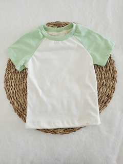 Camisa Manga Raglan, Verde Fabula