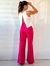 Calça Pantalona Linho Rosa Nina - comprar online