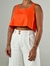 Cropped Linho Tangerina Alanis - comprar online