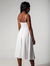 Vestido Midi Linho Off-White Monalisa - comprar online