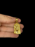 PINGENTE ROSTO DE CRISTO P - BANHADO A OURO 18K