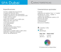 Tina - Aquaspa - Dubai - Teca - Grupo Almont