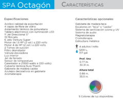 Tina - Aquaspa - Octagón - Teca en internet