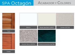 Tina - Aquaspa - Octagón - Teca - Grupo Almont