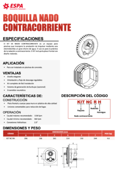 Boquilla para nado contracorriente - comprar en línea