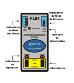 FL 04 - Control de Bombeo para 2 Bombas Cisterna y Tinaco