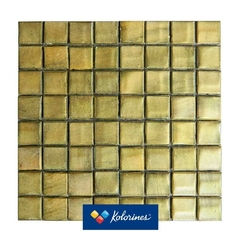 Mosaico Orum Brass - 2 x 2 - Caja 4m2