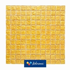 Mosaico Lumina Oro - 2.5 x 2.5 - Caja de 2 m2