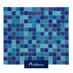 Mosaico Mezclas Akua Iris - 2 x 2 - Caja 4 m2