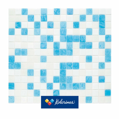 Mosaico Mezclas Cielo Azul - 2 x 2 - Caja 4 m2