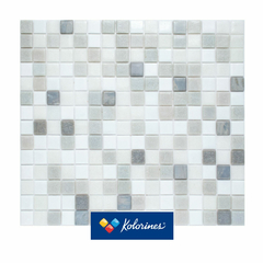 Mosaico Mezclas Platino - 2 x 2 - Caja 4 m2