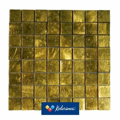 Mosaico Orum Oro Amarillo - 2 x 2 - Caja 4m2