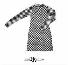 VESTIDO POLERA FULL-PRINT SKA HK