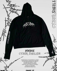 HOODIE CYBER SIGILISM FAKE IT