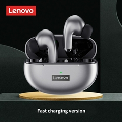 100% original lenovo lp5 fones de ouvido sem fio bluetooth alta fidelidade música fone com microfone esportes à prova d20água