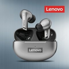 100% original lenovo lp5 fones de ouvido sem fio bluetooth alta fidelidade música fone com microfone esportes à prova d20água