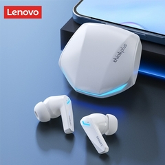 Imagem do Original lenovo gm2 pro 5.3 fone de ouvido bluetooth sem fio fones de baixa latência hd chamada modo duplo gaming headset com microfone