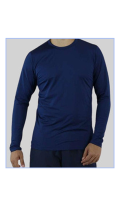 Blusa Térmica Masculina Azul Marinho - Pettenati